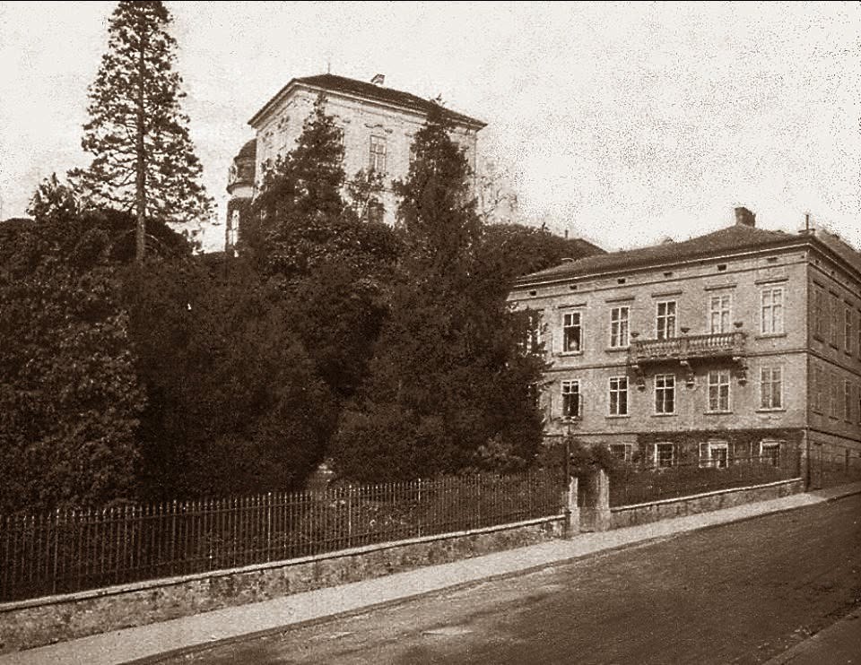 Mesnička ulica. Palača Pongratz 1930. godine